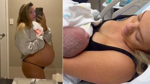 «Γέννησα όρθια μέσα σε λίγα δευτερόλεπτα - δεν πρόλαβα καν να σπρώξω!»